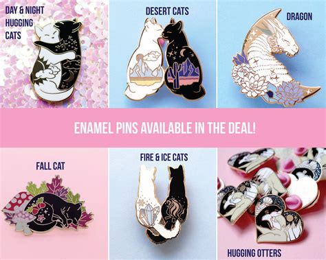 Any 5 Pins Cute Enamel Pin Set Pin Set Pin T Pin Etsy