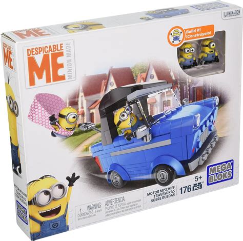 Mega Bloks Despicable Me Motor Mischief Play Set Toys And Games