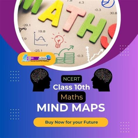 Ncert Mind Maps For Class 10th Maths Edunovations Book Store