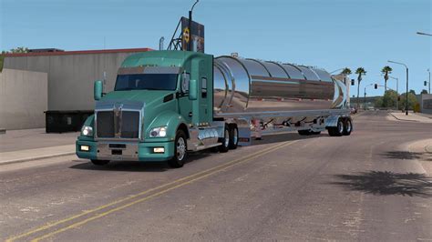 The Heil Superflo Pneumatic Tanker Ownable 1 40 ATS Euro Truck