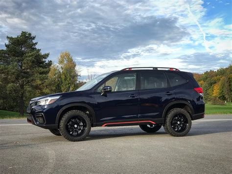 Subaru Forester Lifted With The Lp Aventure Lift Kit Prototype