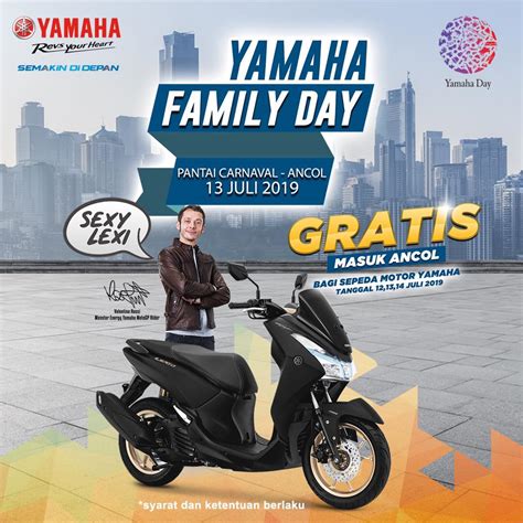 Rayakan Ulang Tahun Yamaha Motor Yamaha Masuk Ancol Gratis