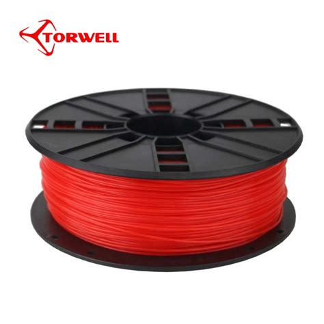 Fluorescent Red PLA Filament 1 75mm 1Kg Spool Torwell Orange 3D