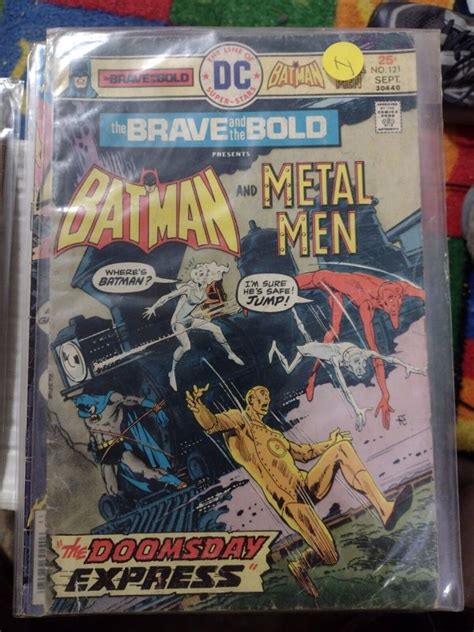 Brave And The Bold Dc Batman Metal Men Jim Aparo Bronze Age