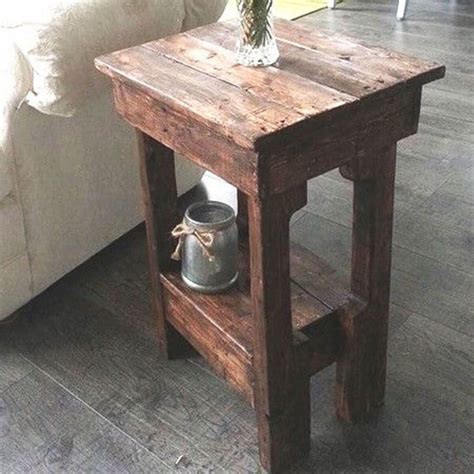 12 Incredible Diy End Tables Simple End Table Ideas