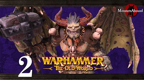 Total War Warhammer The Old World Campaign Daemons Of Chaos The