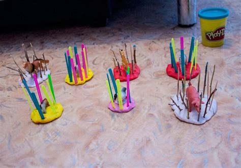 Наши игры из массы для лепки