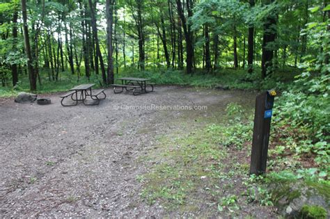 Photo Of Campsite 125 In Hilltop Campground At Bass Lake Provincial Park Ontario Canada