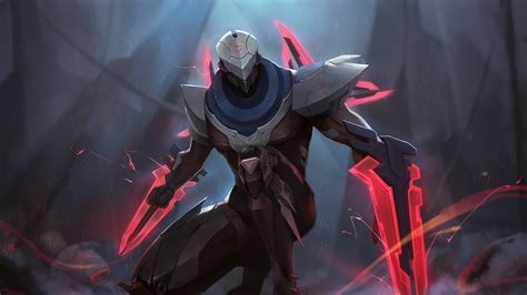 Project Zed Lol Art 4k 7740e Wallpaper Pc Desktop