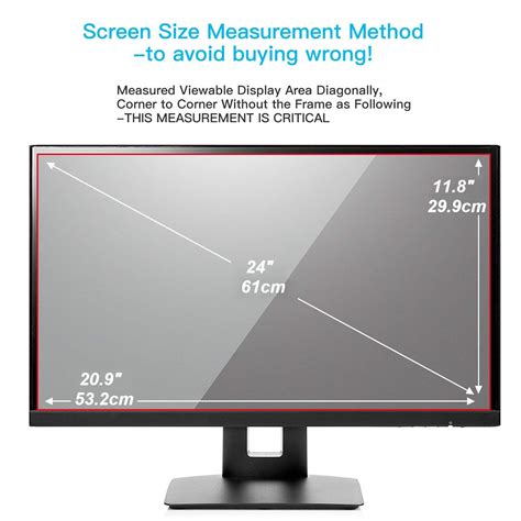 Genau Ventil Picknick 24 Inch Monitor Dimensions In Cm Seine Norm Spanne