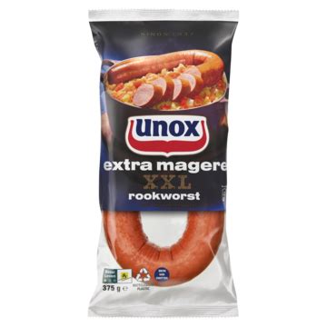 Unox Rookworst Extra Mager G Bestellen Conserven Soepen Sauzen