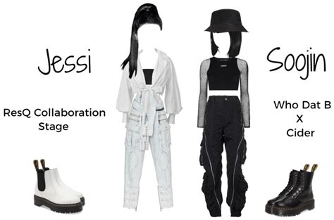 ResQ Collaboration Stage Jessi X Soojin Outfit ShopLook Kpop