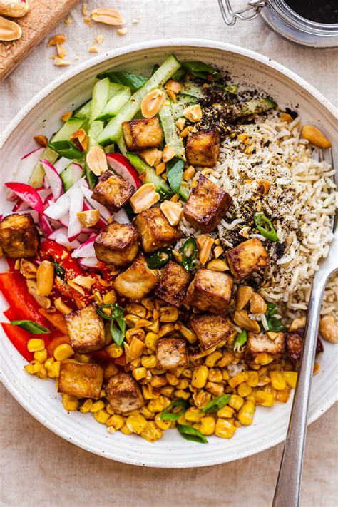 Vegan Rice Bowl Lazy Cat Kitchen