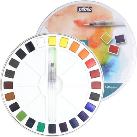 Sennelier Demi Godets Aquarelle Extra Fine Estompe Surdiscount