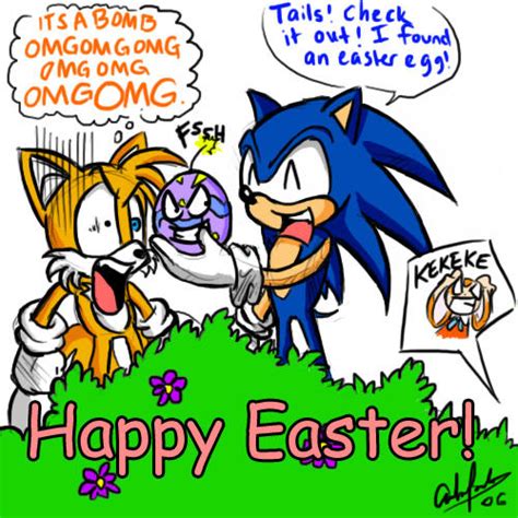 Sonic - Easter Egg by ojamajodoremidokkan on DeviantArt