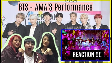 Bts Dna Ama S Performance Reaction Kollective Tv Scream