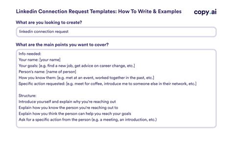 Linkedin Connection Request Templates How To Write And Examples