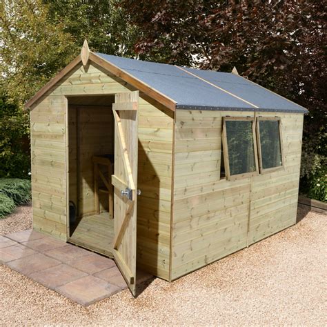 X X M Shed Plus Champion Heavy Duty Apex Single Door