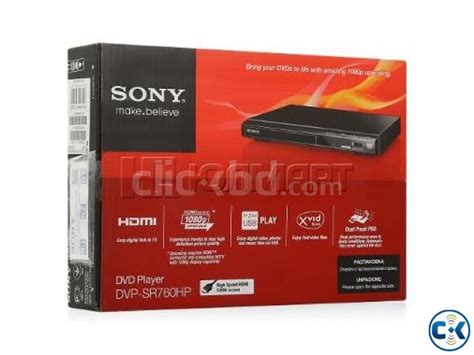 Sony Dvp Sr Hp Hd Upscaling Hdmi Dvd Video Player Clickbd