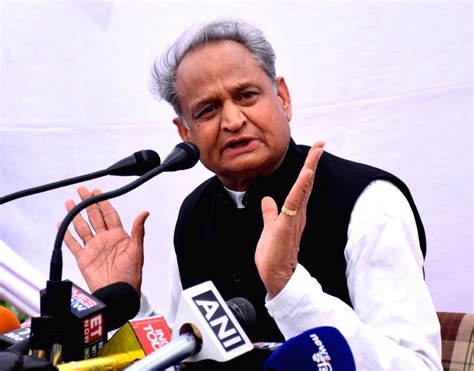 Ashok Gehlot S Press Conference