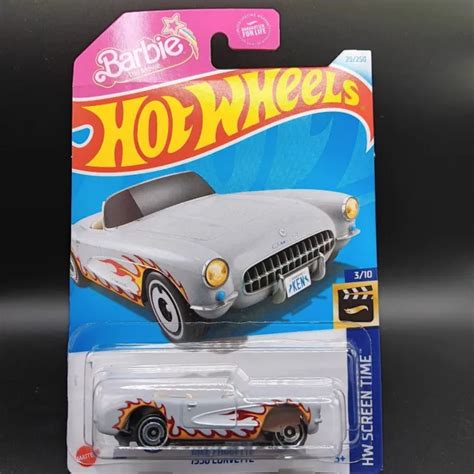 Hot Wheels Barbie The Movie Ken S Corvette Errore Raro Eur