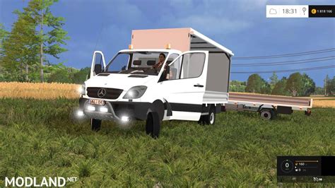 Mercedes Benz Sprinter Cdi Pritsche V Mod For Farming Simulator