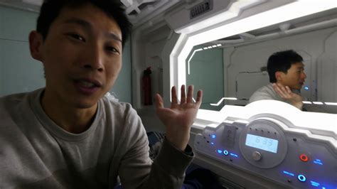 Space Capsule Hotel In Hong Kong Youtube