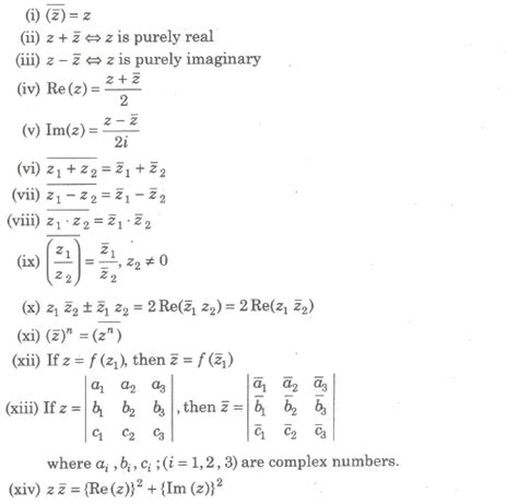 CBSE Class 11 Maths Notes Complex Number