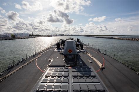 Dvids Images Uss Roosevelt Ddg Arrives In Klaipeda Lithuania