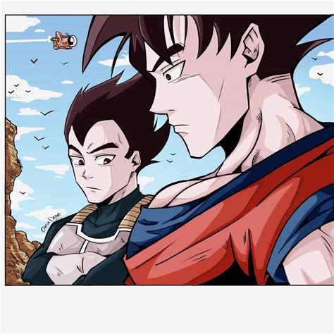 Goku and Vegeta Fanart by oussadraws on DeviantArt