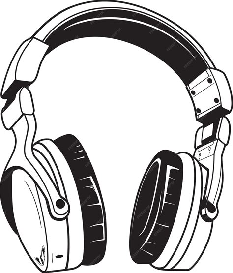 Sonic Symphony Vector Headphone Logo Design Audio Attire Headphone Icon