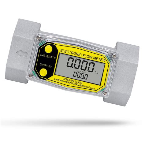 Buy Cgoldenwall Inches Water Meter Turbine Fuel Flow Meter Digital