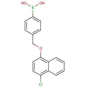 Chloro Naphthyloxy Methyl Phenylboronic Acid Cas