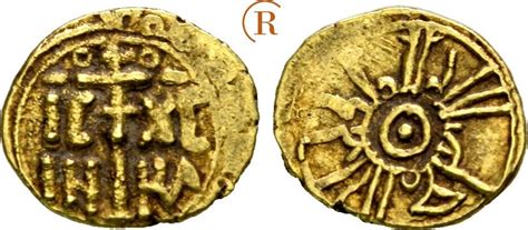 ITALIEN SIZILIEN Ruggero II 1105 1154 Tari Doro O J 1140 1154