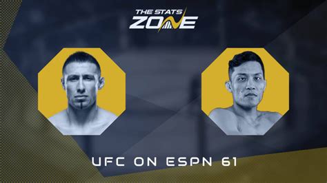 Mma Preview Chris Gutierrez Vs Quang Le At Ufc On Espn The Stats