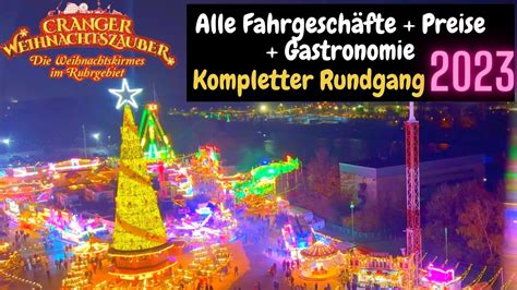 Cranger Weihnachtszauber Weihnachtskirmes Im Ruhrgebiet Alle