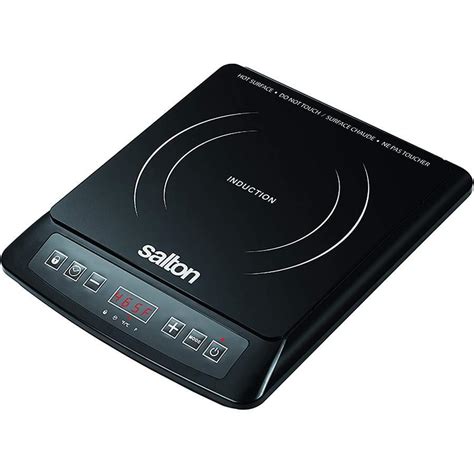 Salton ID1948 Portable Induction Cooktop With 8 Temperature Settings