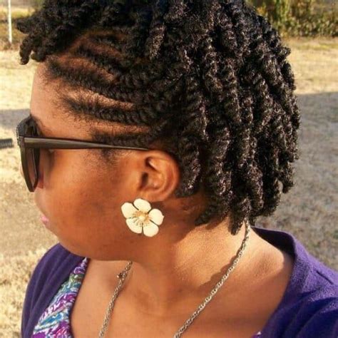 Flat Twist Out Hairstyles Natural Hair