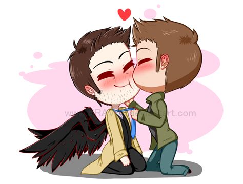 Destiel Chibi By Krav R On Deviantart