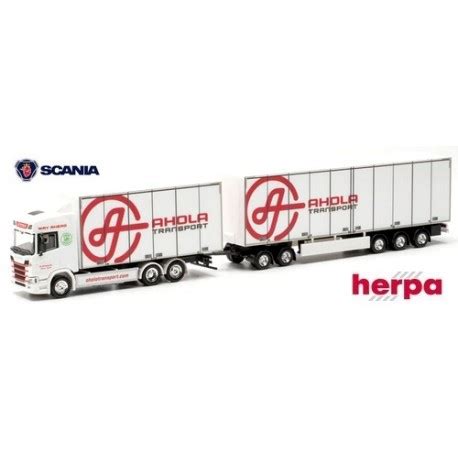 Scania Cs Hd Camion X Remorque Frigo Swedencombi Ahola