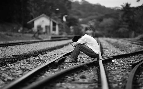 Sad Heart Broken Boy Wallpapers Wallpaper Cave