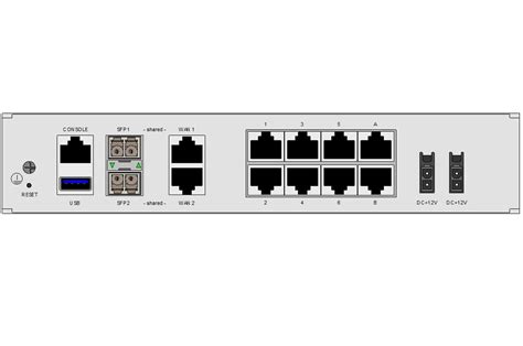 Fortinet FG 80F FortiGate 80F 8 X GE RJ45 Ports 2 X RJ45 SFP Shared