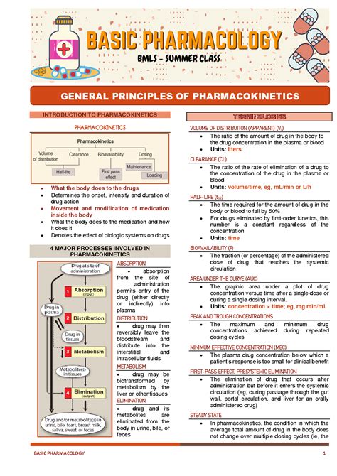 Solution General Principles Of Pharmacokinetics Studypool