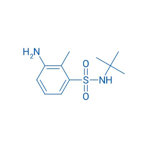 1041583 63 4 3 Amino N Tert Butyl 2 Methylbenzene 1 Sulfonamide BLD Pharm