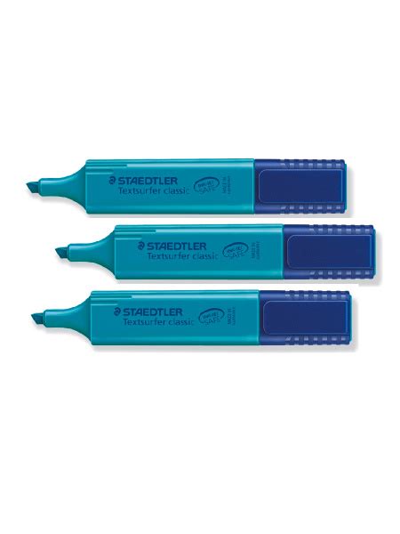 Маркер-выделитель Staedtler Classic, бирюзовый - купить с доставкой по ...