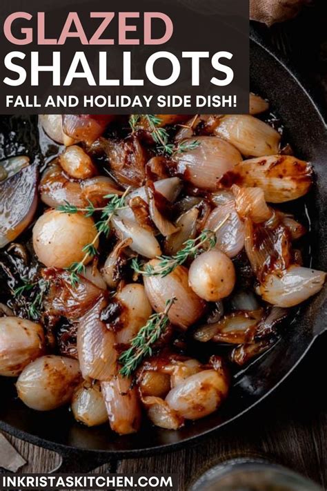 Glazed Shallots Recipe Best Fall Side Dish