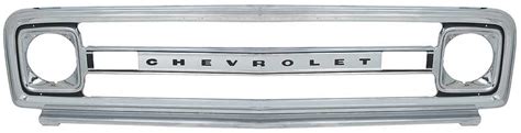 1969 70 Chevrolet Truck Outer Grill Shell With Chevrolet Lettering Chrome Gm Licensed Oer