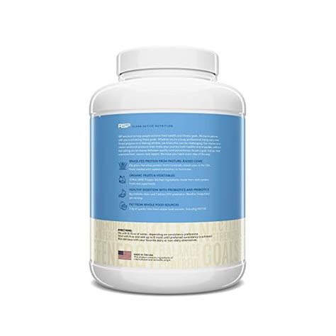 Rsp Nutrition Truefit Meal Replacement Shake Protein Powder Grass Fed