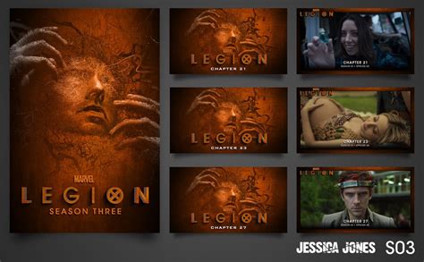 Legion 2017 With Matching Series Posters Rplextitlecards