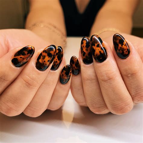 Tortoise Shell Color Gel Design Kit Nail Thoughts Brown Nails